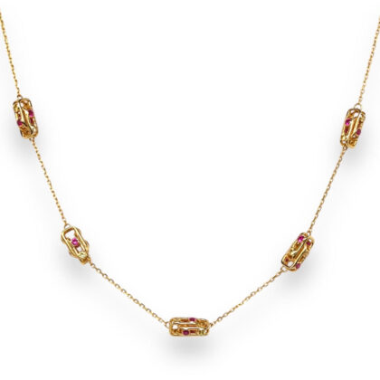 Coloured Stones Necklace