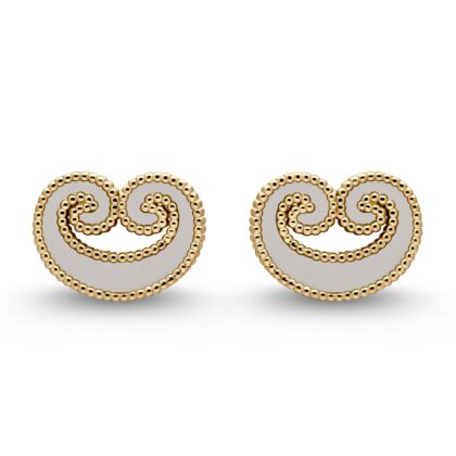 Mother-of-pearl earrings